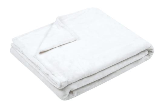 Patura Doudou 220X240 cm, culoare Alb, 100% poliester de la URBANIX SRL