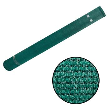 Plasa umbrire verde HDPE UV densitate: 150, 85% , 10x1.2M