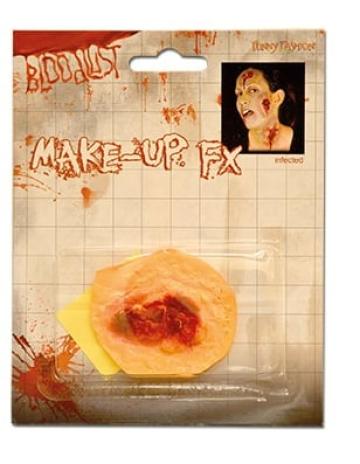 Accesoriu horror Halloween Rana falsa infectata