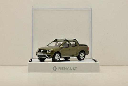 Macheta auto, scara 1 43 Renault Duster Oroch pick-up 2016 de la Hobbyplanet Romania
