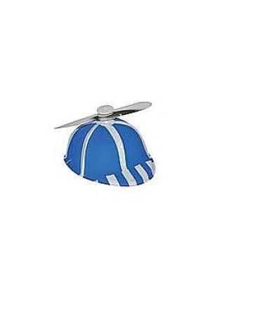 Sapca din plastic cu elice albastra - copii de la Hobbyplanet Romania