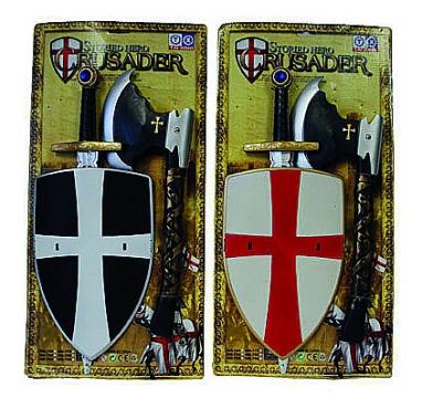 Accesorii party Set arme cavaler cruciat - 52276 de la Hobbyplanet Romania