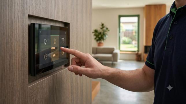 Sistem smart home KNX si Loxone