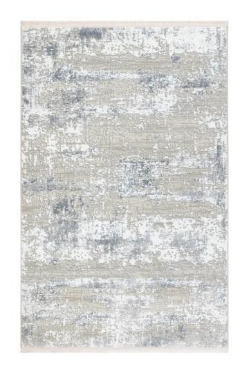 Covor living Nova Lux 53187B gri / alb Moftx de la URBANIX SRL