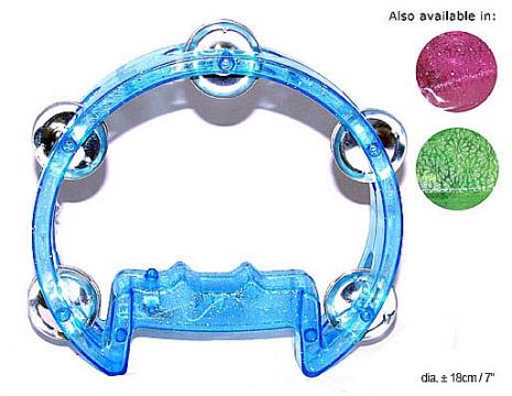 Tamburina 18cm, 3 culori - 56210 de la Hobbyplanet Romania