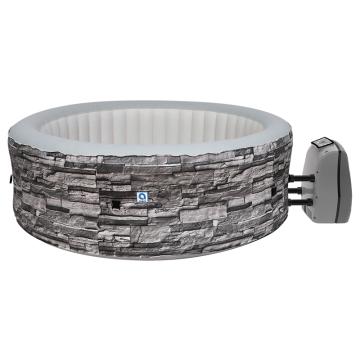 Jacuzzi gonflabil SPA 204x70 cm, 4-6 persoane, sistem hidrom de la Marco & Dora Impex Srl