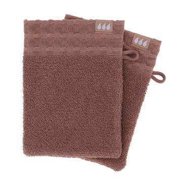 Set 2 x manusi 15x21cm 100% bumbac - caramel de la URBANIX SRL