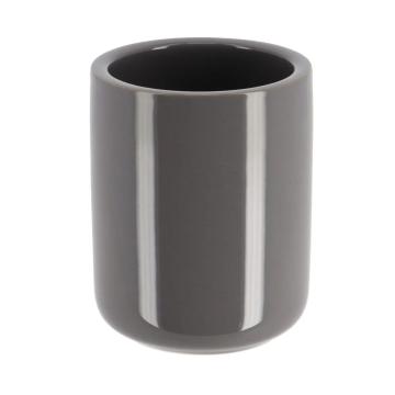 Suport periute ceramica - gri lucios