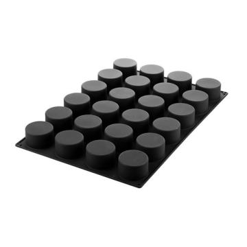 Forma silicon Cilindru mare, 24 cav. - SilikoMart de la Lumea Basmelor International Srl