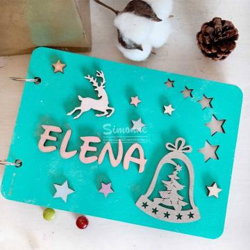 Caiet de amintiri, guestbook cu motive de sarbatori