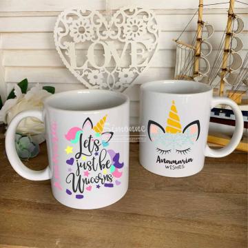 Cana personalizata Unicorn de la Simonne