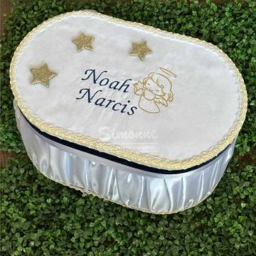 Cutie personalizata trusou botez, Ingeras de la Simonne