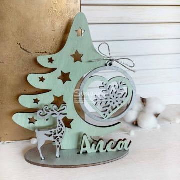 Decoratiune cadou Craciun, personalizata