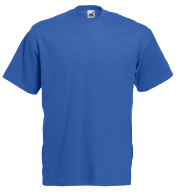 Tricou Fruit Of The Loom Valueweight albastru marimea S de la Sublirom Co. SRL