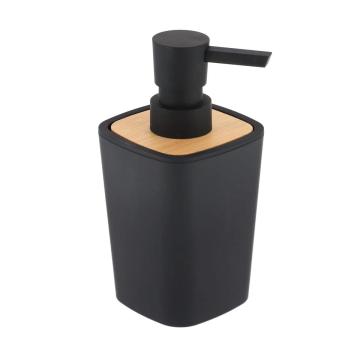 Dispenser sapun abs / bambus 380 ml - negru de la URBANIX SRL