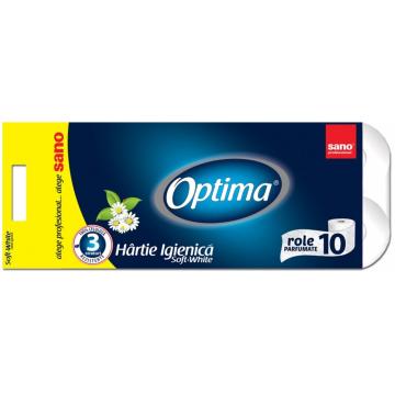 Hartie igienica in 3 straturi, 10 role/pachet, Sano Paper de la Sanito Distribution Srl