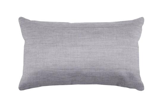 Perna decorativa Bea 30X50 cm, culoare gri, 100% poliester de la URBANIX SRL