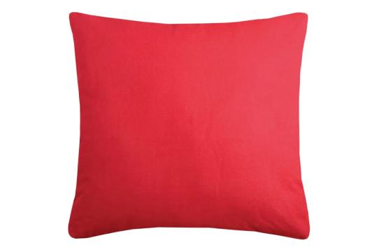 Perna decorativa Duo 40X40 cm, culoare rosu, 100% bumbac de la URBANIX SRL