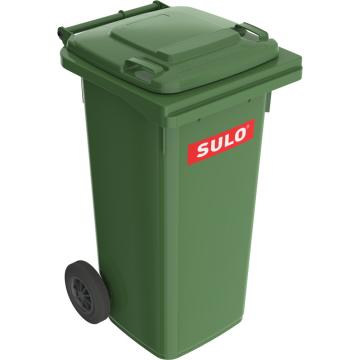 Europubela din material plastic, 240 l, culoare verde Sulo
