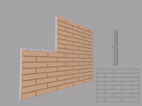 Termosistem decorativ FPTD06, dimensiuni 500x2000mm de la Visaria Design Srl.